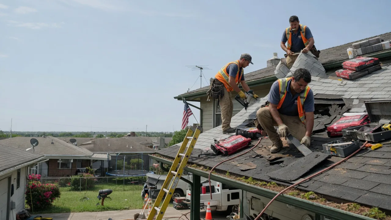 Roof Repair in Bryson, TX near me